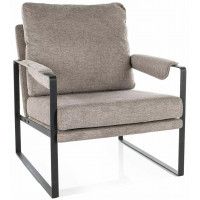 Кресло SIGNAL FOCUS Brego 34 бежевый/черный мат Кресло SIGNAL FOCUS Brego 34 бежевый/черный мат