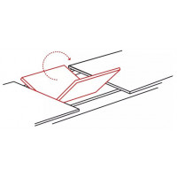 Стол обеденный раздвижной Signal GASTON (Гастон) (100-135)*100 дуб артизан/черный купить в Минске