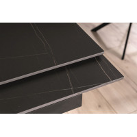 Стол обеденный Signal GENESIS (Генезис) (160-220)*90 черный/ясень купить в Минске