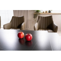 Стол обеденный Signal GENESIS (Генезис) (160-220)*90 черный/ясень купить в Минске