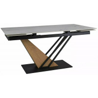 Стол обеденный Signal GENESIS (Генезис) (180-240)*90 белый/дубкупить в Минске Стол обеденный Signal GENESIS (Генезис) (180-240)*90 белый/дубкупить в Минске