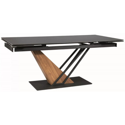 Стол обеденный Signal GENESIS (Генезис) (180-240)*90 черный/ясень купить в Минске