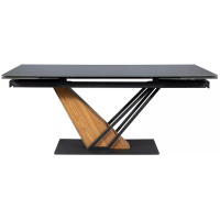 Стол обеденный Signal GENESIS (Генезис) (180-240)*90 черный/ясень купить в Минске
