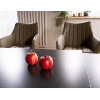 Стол обеденный Signal GENESIS (Генезис) (180-240)*90 черный/ясень купить в Минске