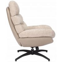 Кресло Signal GISELLE бежевый/бежевый/черный мат купить в Минске Кресло Signal GISELLE бежевый/бежевый/черный мат купить в Минске