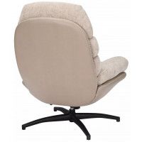 Кресло Signal GISELLE бежевый/бежевый/черный мат купить в Минске Кресло Signal GISELLE бежевый/бежевый/черный мат купить в Минске