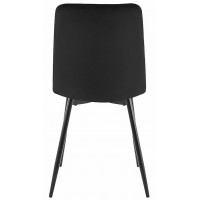 Стул Signal Jerry (Джерри) Velvet Bluvel 19 черный/черный купить в Минске