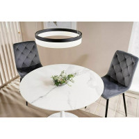 Стул Signal Jerry (Джерри) Velvet Bluvel 14 серый/черный купить в Минске