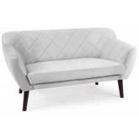 Диван SIGNAL KARO 2 Velvet Bluvel 03 светло-серый/венге Диван SIGNAL KARO 2 Velvet Bluvel 03 светло-серый/венге