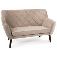 Диван SIGNAL KIER 2 Velvet Bluvel 40 темно-бежевый/венге