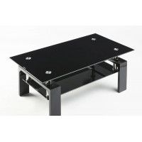 Стол журнальный SIGNAL LISA II черный/черный лак купить в Минске