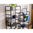 Стеллаж SIGNAL LOFT R4 (Лофт) 60*30*115 черный купить в Минске