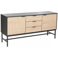 Комод SIGNAL MAGO K1 дуб/черный мат