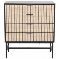 Комод SIGNAL MAGO K2 дуб/черный мат купить в Минске