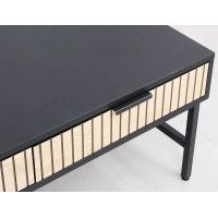 Стол журнальный SIGNAL MAGO L1 дуб/черный мат купить в Минске