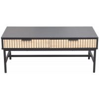 Стол журнальный SIGNAL MAGO L1 дуб/черный мат купить в Минске