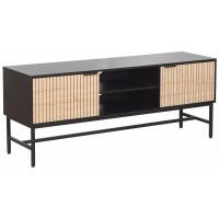 Тумба под телевизор Signal MAGO RTV-1 150*40*60 дуб/черный мат