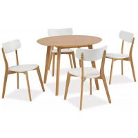 Стол обеденный Signal MOSSO II 90*90*75 дуб/дуб купить в Минске