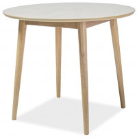 Стол обеденный Signal Nelson (Нельсон) 90*90*75 дуб медовый