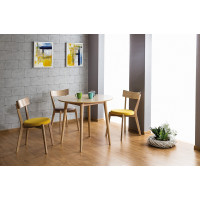 Стол обеденный Signal Nelson (Нельсон) 90*90*75 дуб медовый купить в Минске