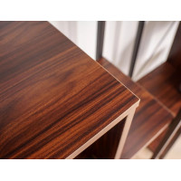 Стеллаж SIGNAL NET A 85*35*163 орех/черный купить в Минске Стеллаж SIGNAL NET A 85*35*163 орех/черный купить в Минске