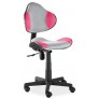 Кресло Signal Q-G2 розовый/серый