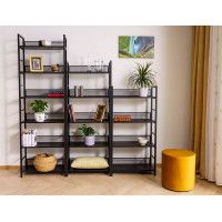 Стеллаж SIGNAL RAW R4 60*28*121 черный купить в Минске Стеллаж SIGNAL RAW R4 60*28*121 черный купить в Минске