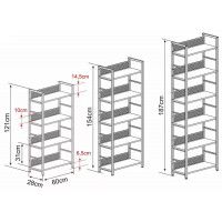 Стеллаж SIGNAL RAW R6 60*28*187 черный купить в Минске Стеллаж SIGNAL RAW R6 60*28*187 черный купить в Минске