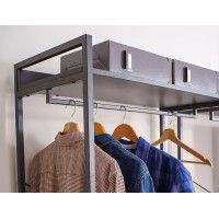 Стеллаж SIGNAL RIN A 80*40*200 черный купить в Минске Стеллаж SIGNAL RIN A 80*40*200 черный купить в Минске