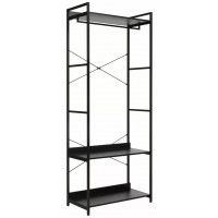 Стеллаж SIGNAL RIN B 80*40*200 черный