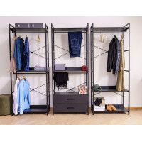 Стеллаж SIGNAL RIN C 80*40*200 черный купить в Минске Стеллаж SIGNAL RIN C 80*40*200 черный купить в Минске