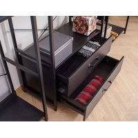 Стеллаж SIGNAL RIN C 80*40*200 черный купить в Минске Стеллаж SIGNAL RIN C 80*40*200 черный купить в Минске