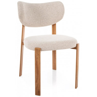 Стул SIGNAL RIN D t.255 светло-бежевый/дуб купить в Минске