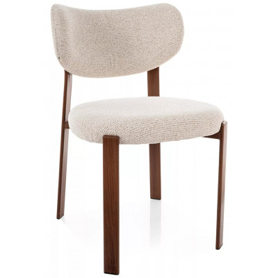 Стул SIGNAL RIN D t.255 светло-бежевый/орех купить в Минске