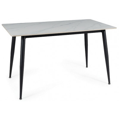 Стол обеденный Signal RION (Рион) 130*70 белый/черный купить в Минске