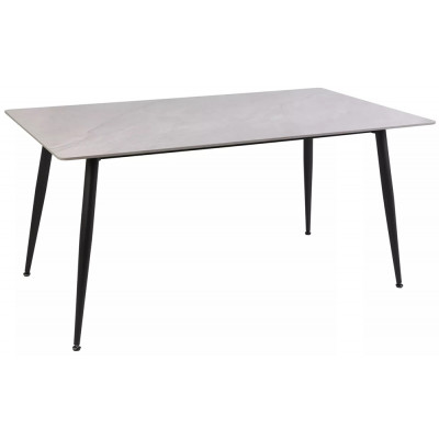 Стол обеденный Signal RION (Рион) 130*70 серый лак/черный купить в Минске