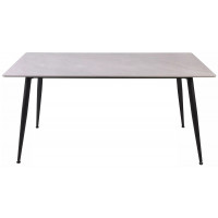 Стол обеденный Signal RION (Рион) 130*70 серый лак/черный купить в Минске