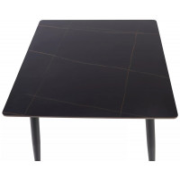 Стол обеденный Signal RION (Рион) 160*90 черный/черный купить в Минске