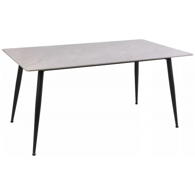 Стол обеденный Signal RION (Рион) 160*90 серый лак/черный купить в Минске