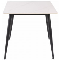 Стол обеденный Signal RION (Рион) 80*80 белый лак/черный купить в Минске Стол обеденный Signal RION (Рион) 80*80 белый лак/черный купить в Минске