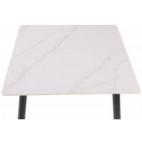 Стол обеденный Signal RION (Рион) 80*80 белый лак/черный купить в Минске Стол обеденный Signal RION (Рион) 80*80 белый лак/черный купить в Минске