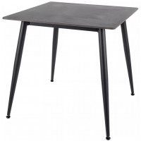 Стол обеденный Signal RION (Рион) 80*80 черный/черный
