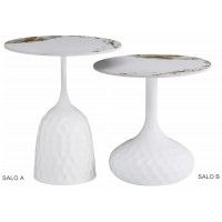 Стол журнальный SIGNAL Salo B d50 белый купить в Минске Стол журнальный SIGNAL Salo B d50 белый купить в Минске