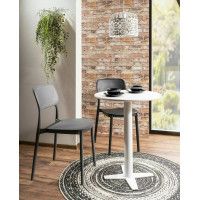 Стол барный Signal BT-002 60*60*76 белый/белый матовый купить в Минске Стол барный Signal BT-002 60*60*76 белый/белый матовый купить в Минске