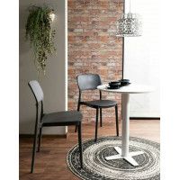 Стол барный Signal BT-002 60*60*76 белый/белый матовый купить в Минске Стол барный Signal BT-002 60*60*76 белый/белый матовый купить в Минске