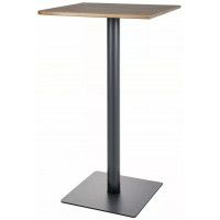 Стол барный Signal BT-006 60*60*105 дуб артизан/черный матовый