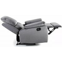 Кресло раскладное HALMAR SPENCER 1 Velvet Bluvel 14 серый купить в Минске