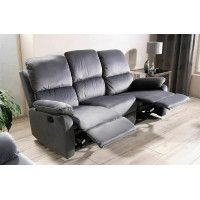 Диван раскладной SIGNAL SPENCER 3 Velvet Bluvel 14 серый купить в Минске