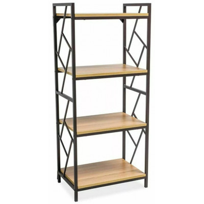 Стеллаж SIGNAL TABLO R4 60*40*139 дуб/темно-коричневый купить в Минске