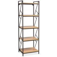 Стеллаж SIGNAL TABLO R5 60*40*180 дуб/темно-коричневый